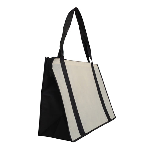 Non Woven Large Zipped Shopping Bag