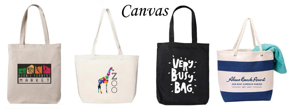 USE THE QUALITY ALONG WITH THE ELEGANT LOOK OF THE CANVAS BAGS
